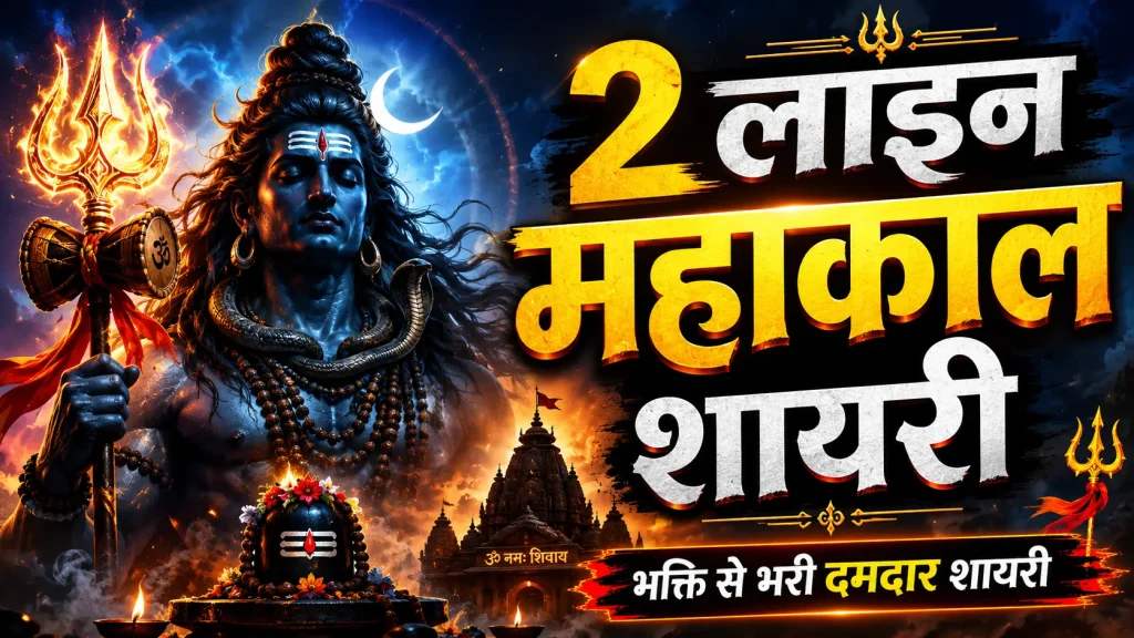 2 Line Mahakal Shayari
