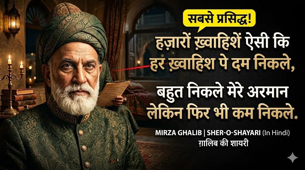 Best Mirza Ghalib Shayari 
