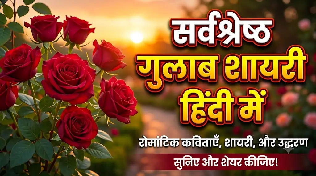 Best Rose Shayari In Hindi