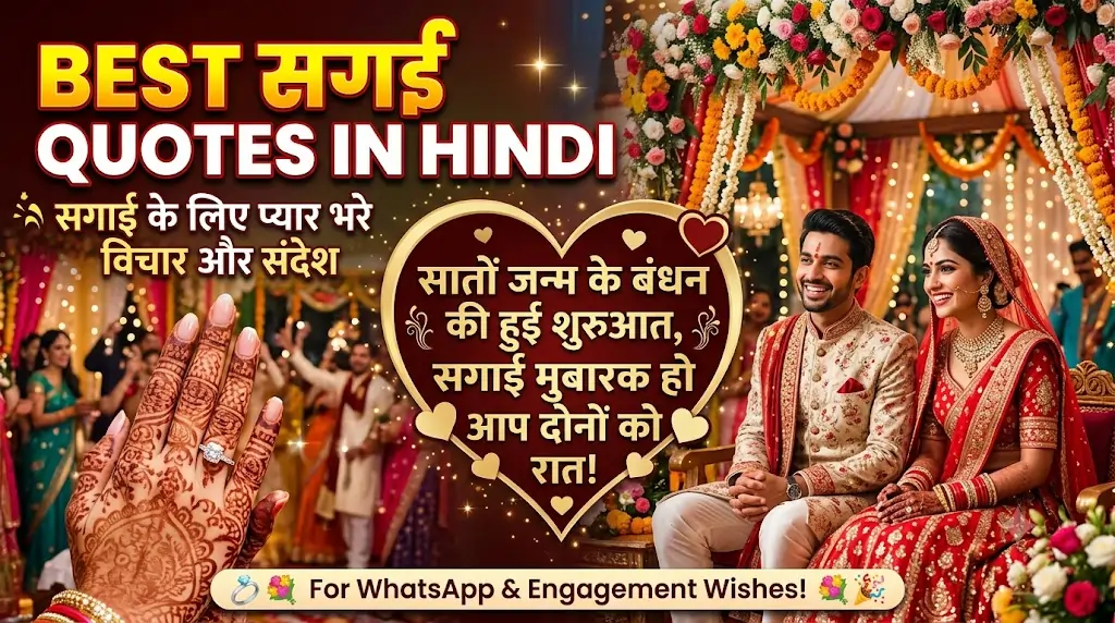 Best Sagai Quotes in Hindi