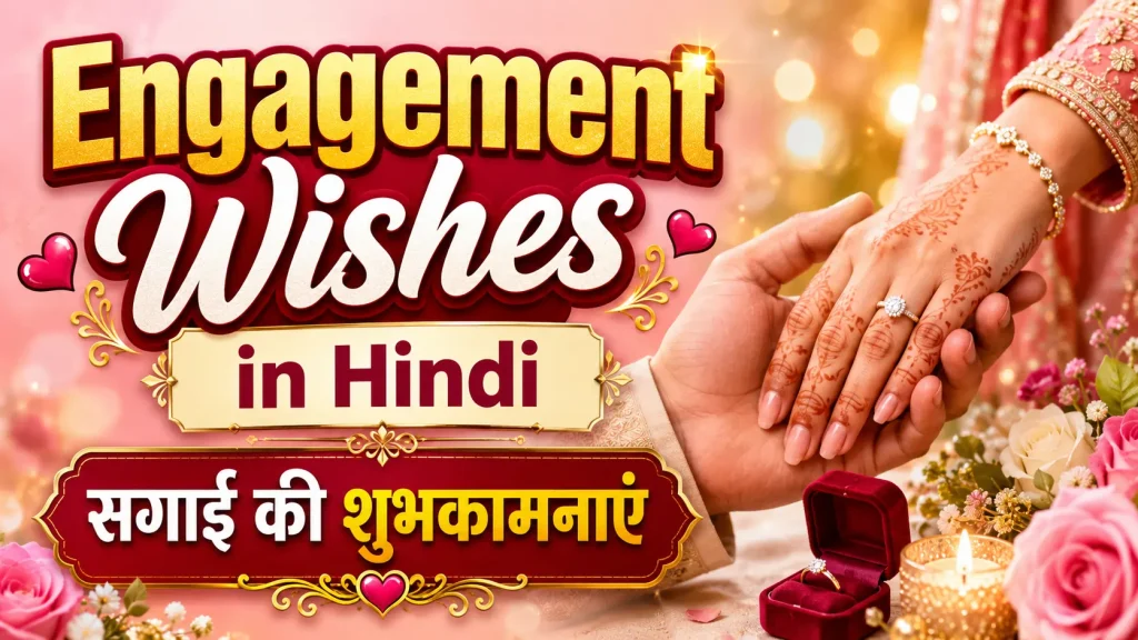 सगाई की शुभकामनाएँ