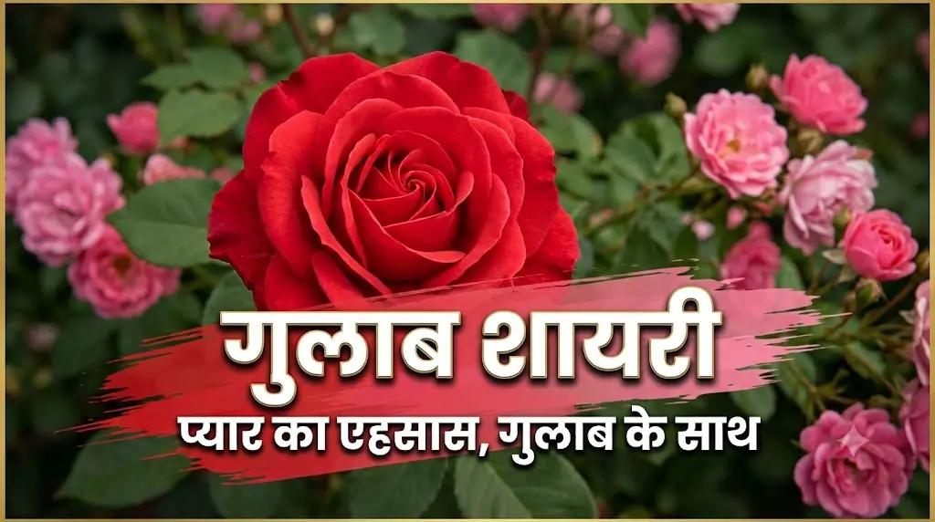 Gulab Shayari In Hindi