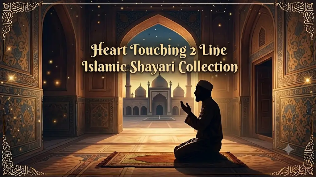 Heart Touching 2 Line Islamic Shayari Collection