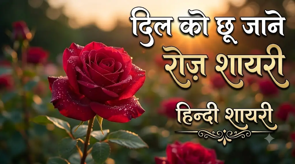 Heart Touching Rose Shayari In Hindi