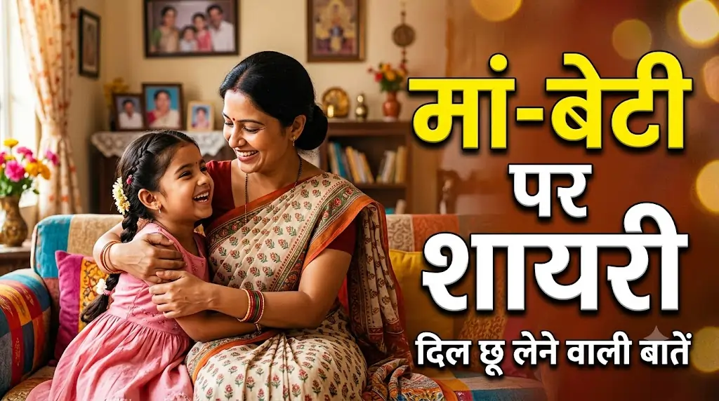 Maa Beti Par Shayari – दिल छू लेने वाली माँ-बेटी की खूबसूरत शायरी संग्रह