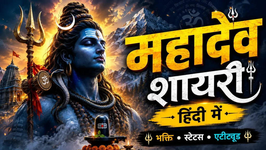 Mahadev Shayari in Hindi