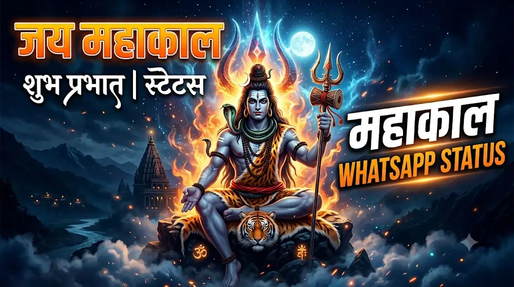 WhatsApp के लिए महाकाल स्टेटस