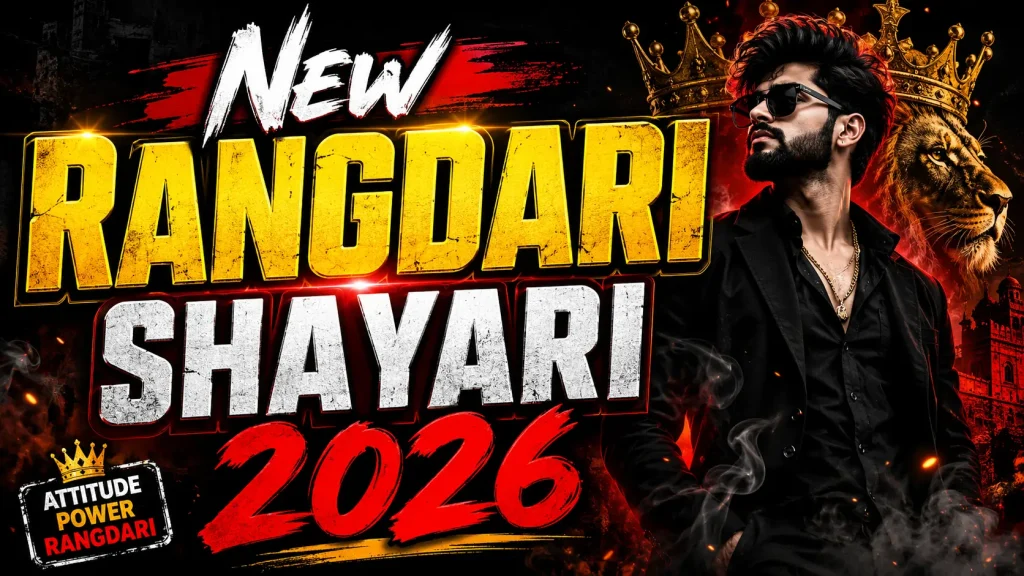 New Rangdari Shayari 2026
