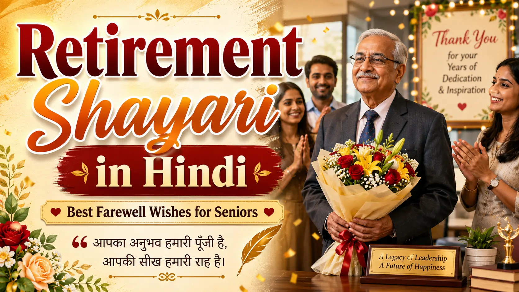 Retirement Shayari in Hindi