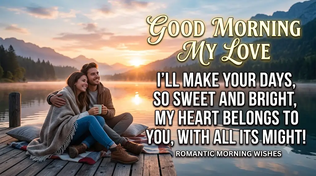 Romantic Good Morning Shayari in English