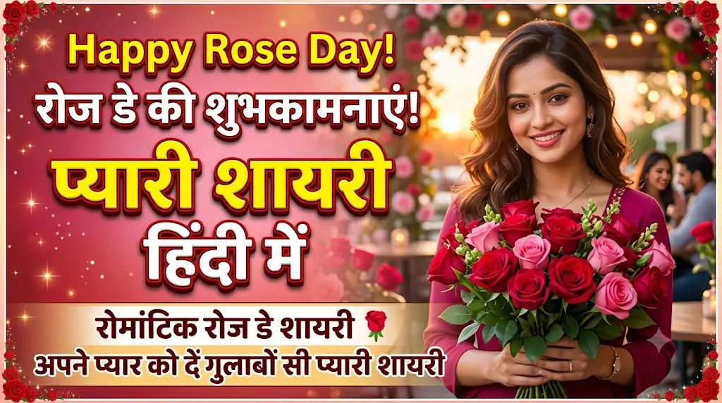 Rose Day Shayari In Hindi