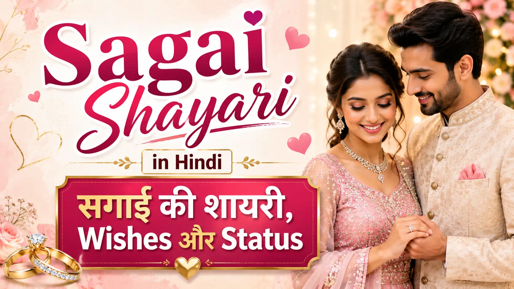 Sagai Shayari in Hindi: सगाई की शायरी, Wishes और Status
