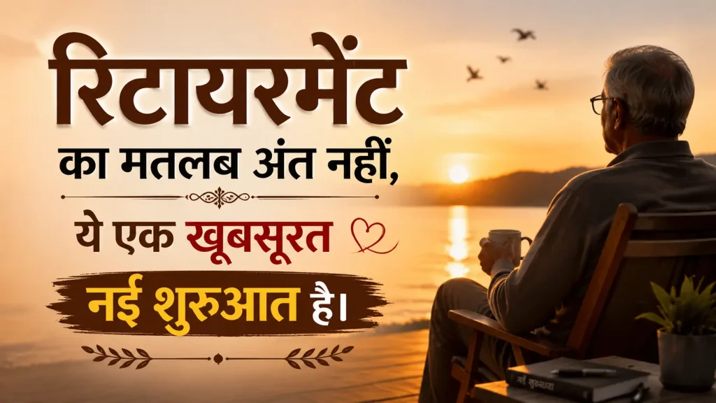 Short Retirement Shayari for WhatsApp Status