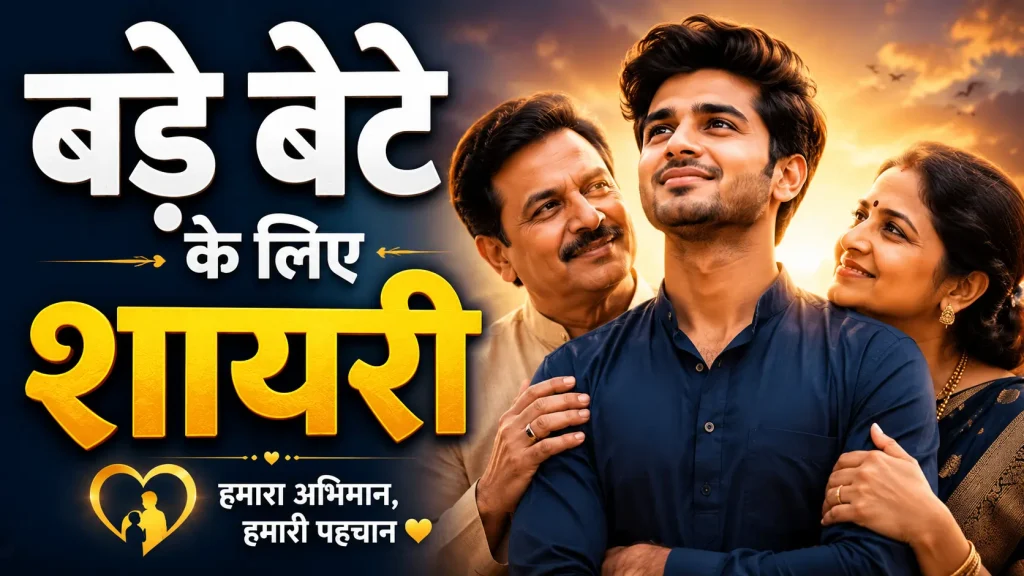 Shayari for elder son