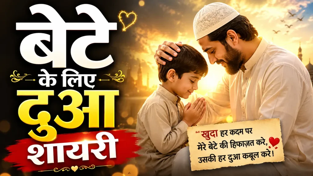 Dua Shayari for son