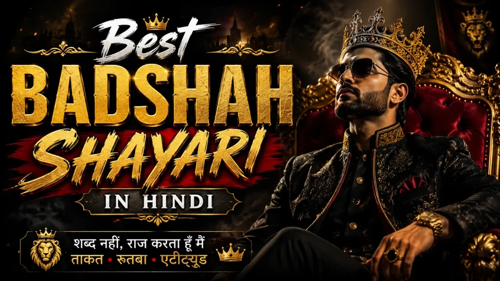 Best Badshah Shayari in Hindi