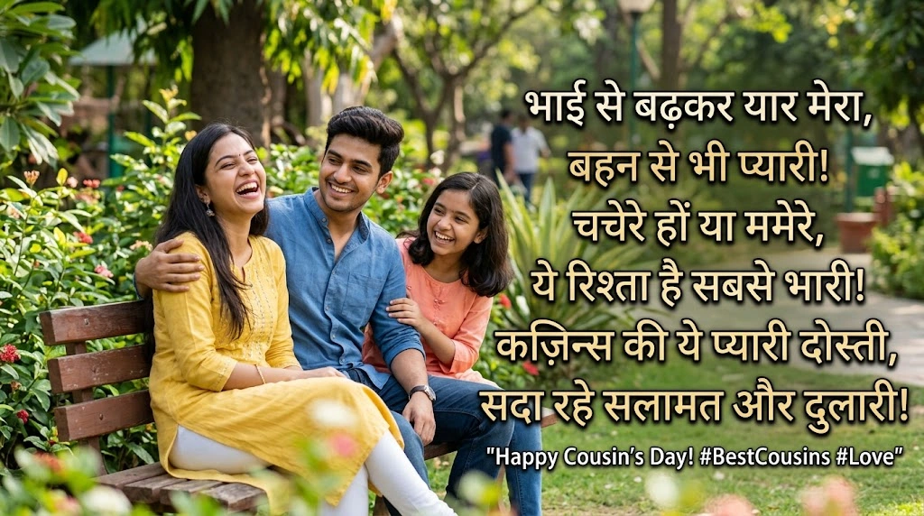 Best Cousin Shayari for WhatsApp Status in hindi