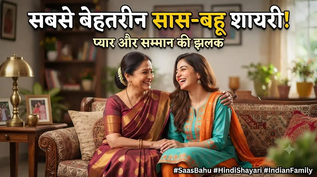 Best Saas Bahu Shayari in Hindi