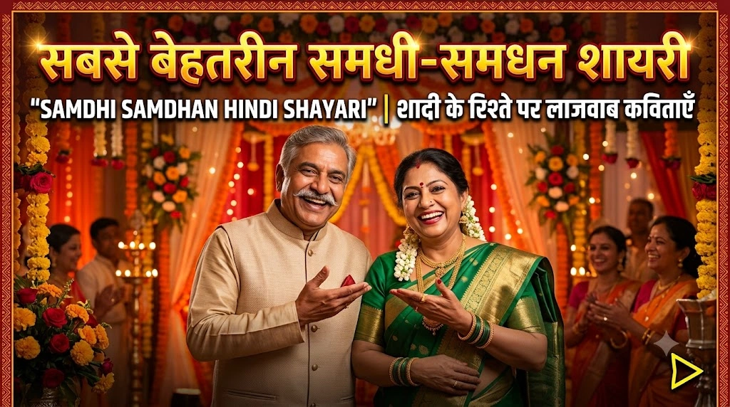 Best Samdhi Samdhan Shayari in Hindi
