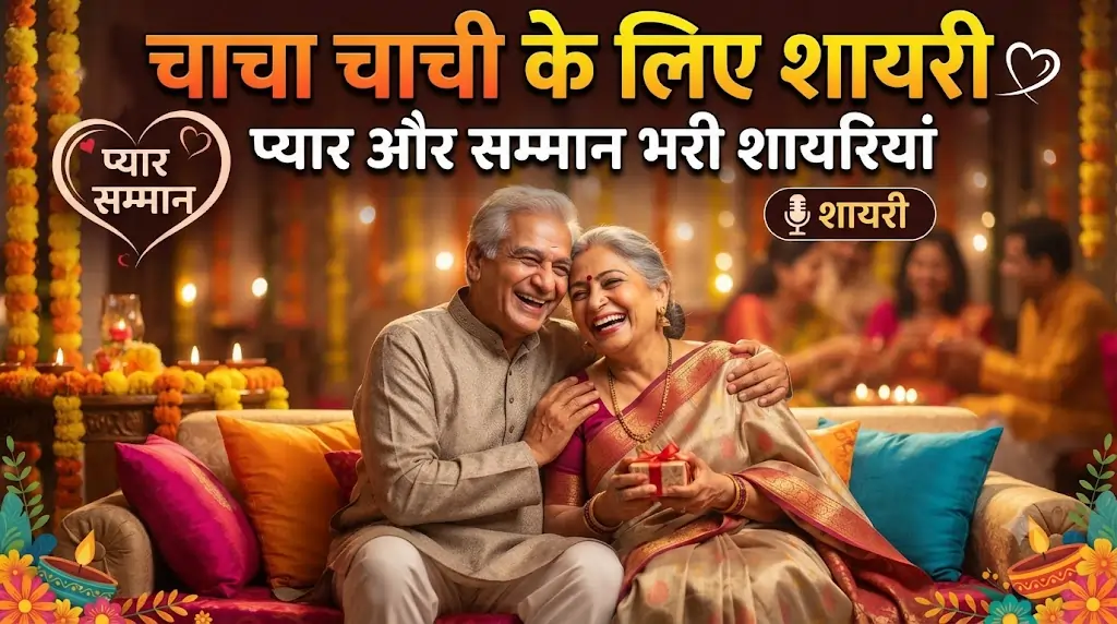Chacha Chachi Ke Liye Shayari: प्यार और सम्मान भरी शायरियां