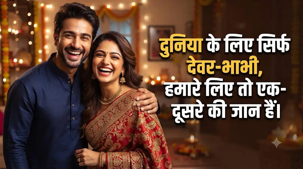 Devar Bhabhi 2 Line Shayari in Hindi