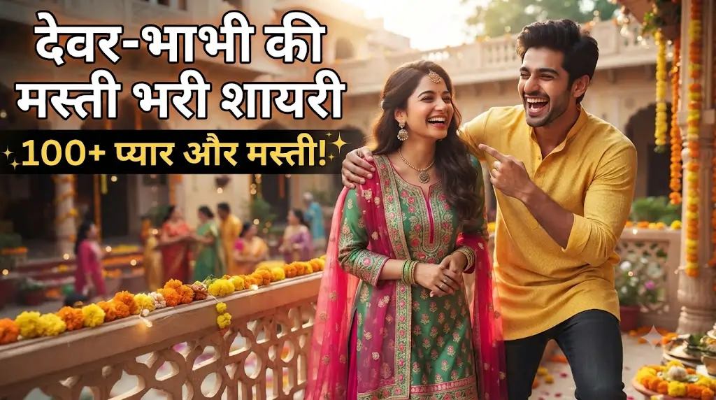 Devar Bhabhi Shayari in Hindi: 100+ प्यार और मस्ती भरी शायरी
