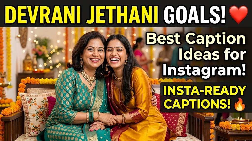 Devrani Jethani Captions for Instagram in hindi