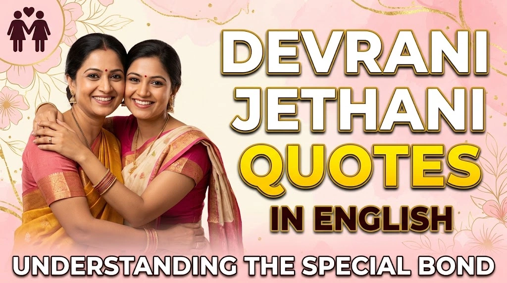 Devrani Jethani Quotes in English
