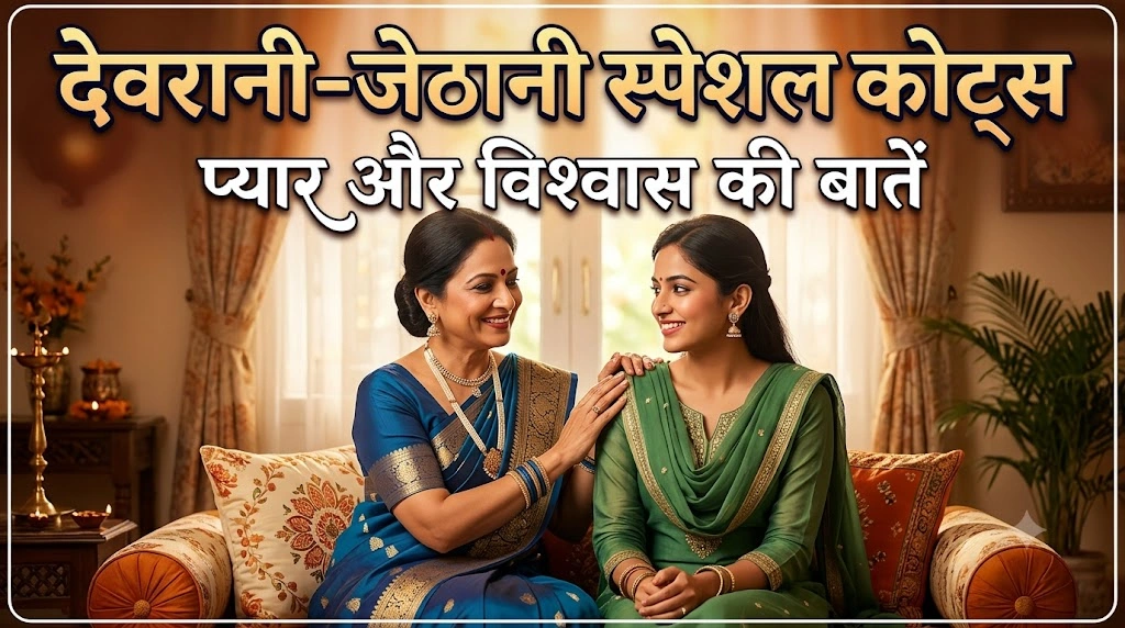 Devrani Jethani Quotes in Hindi