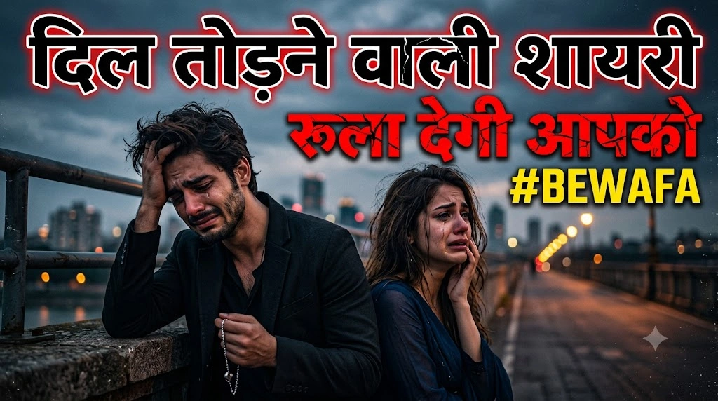 Dil Todne Wali Shayari in Hindi