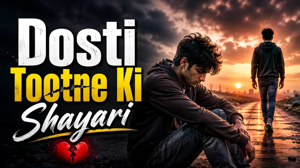 Dosti Tootne Ki Shayari