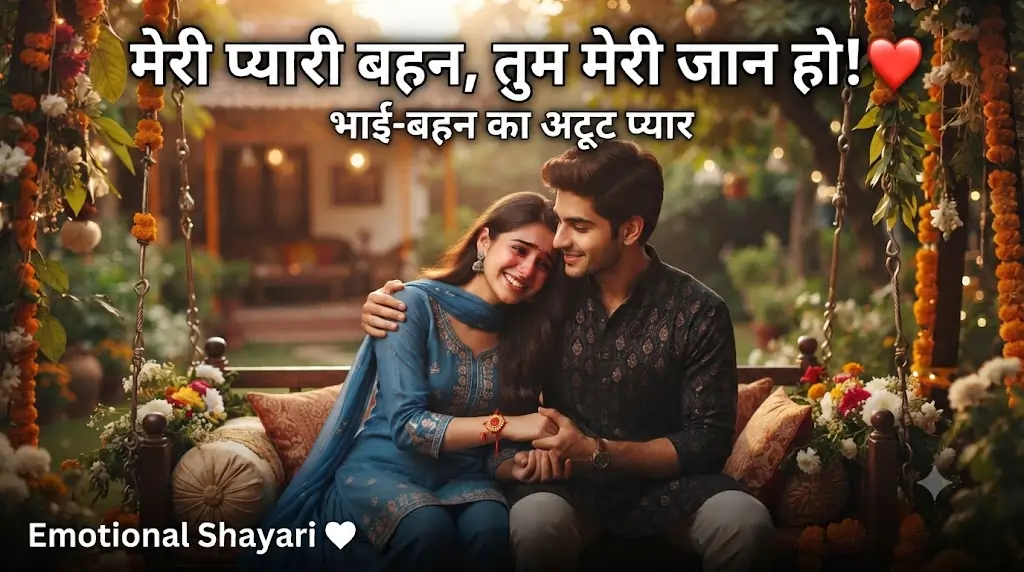 Emotional Bhai Behan Shayari