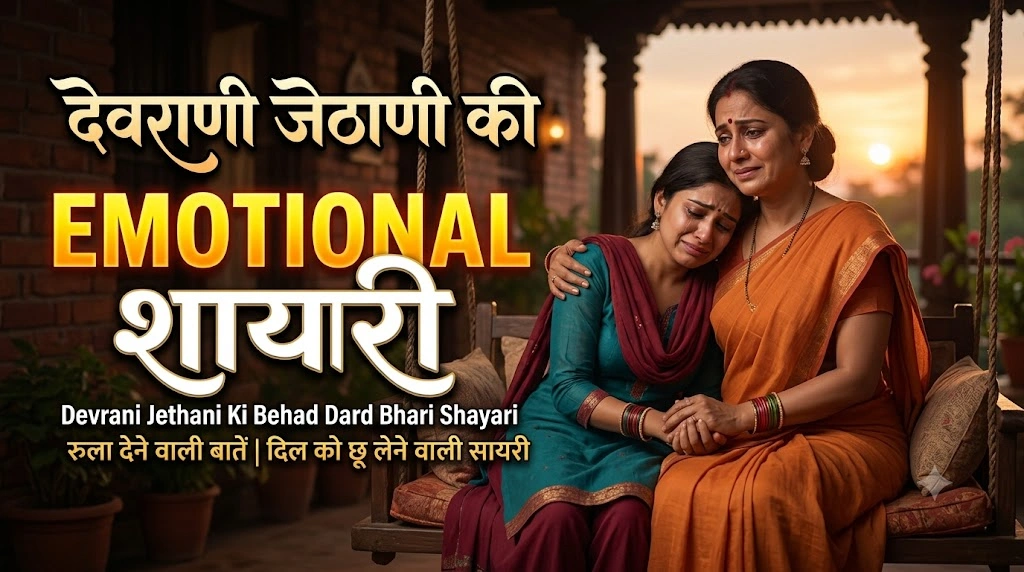Emotional Devrani Jethani Shayari in hindi
