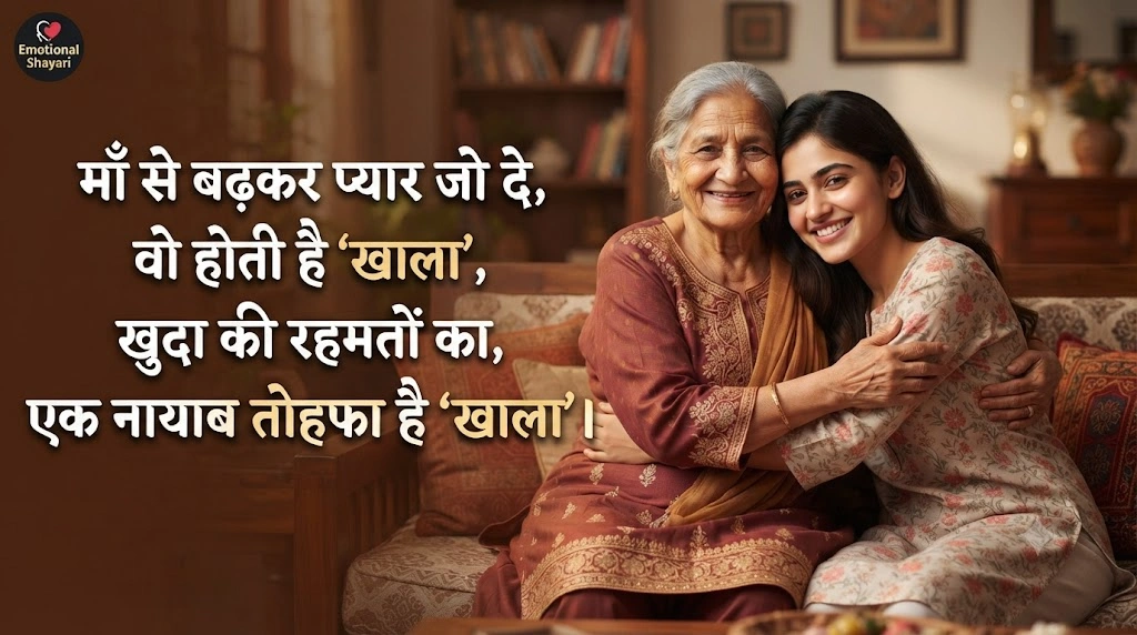 Emotional Khala Shayari in Hindi