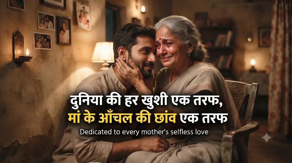 भावनात्मक माँ शायरी हिंदी में