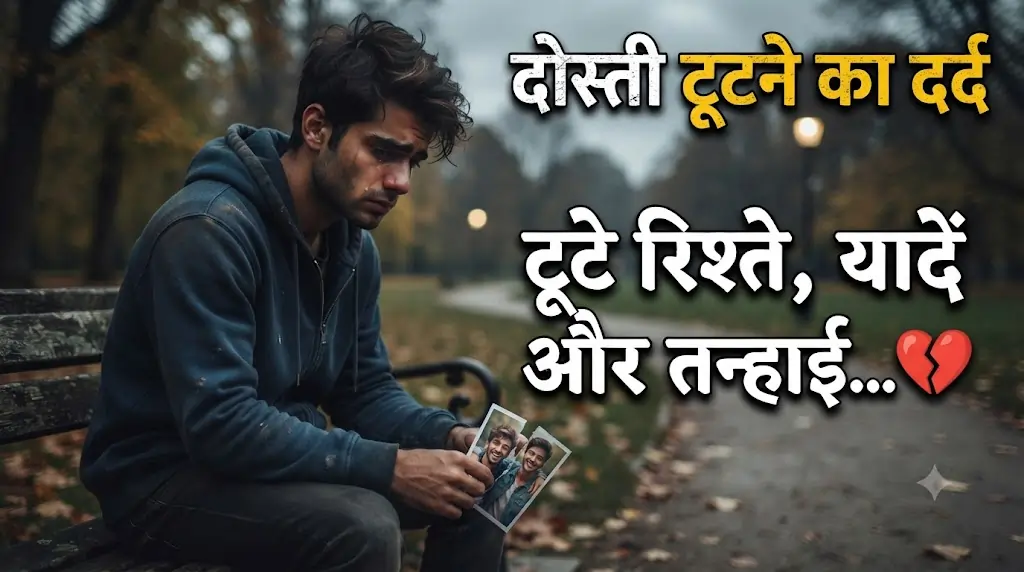 Friendship Breakup Shayari in Hindi: Dosti Tootne Ka Dard
