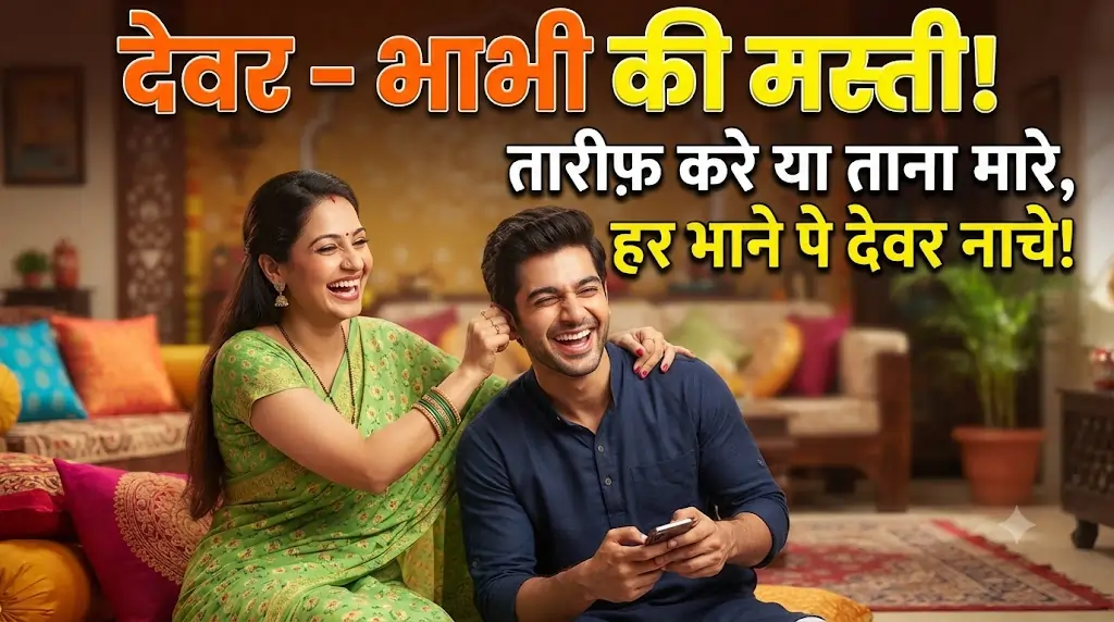 मजेदार देवर भाभी शायरी हिंदी में