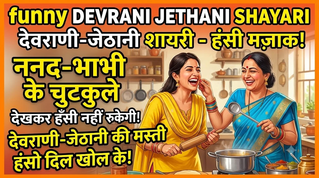 Funny Devrani Jethani Shayari