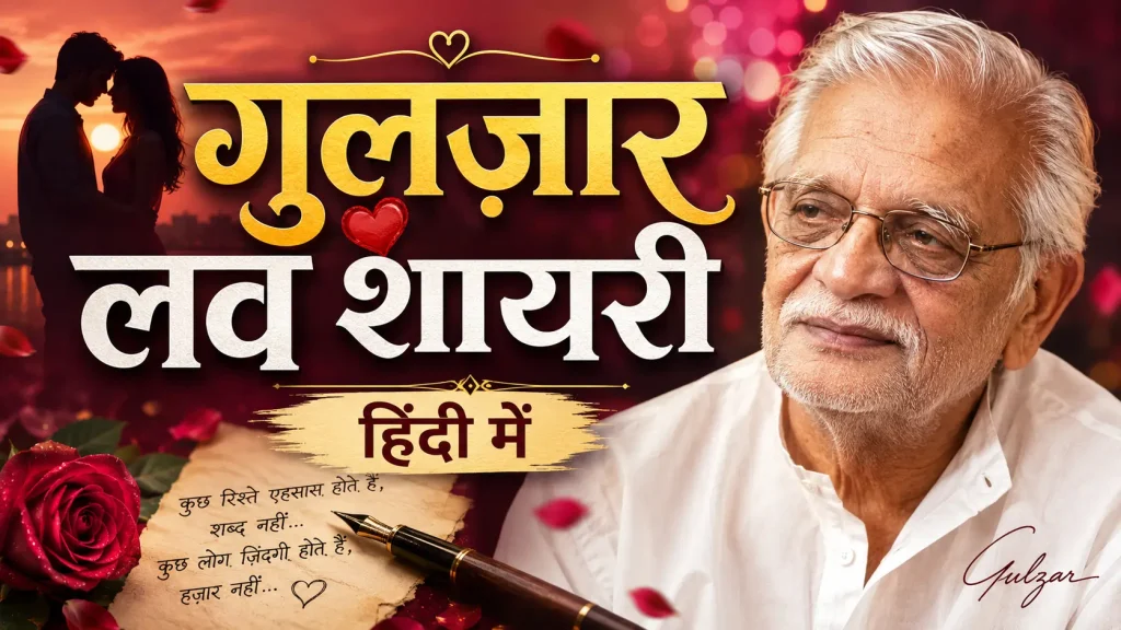 Gulzar Love Shayari in Hindi