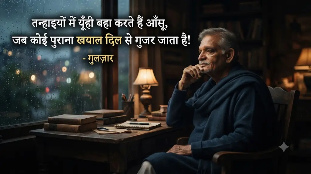 Gulzar Sad Shayari in Hindi