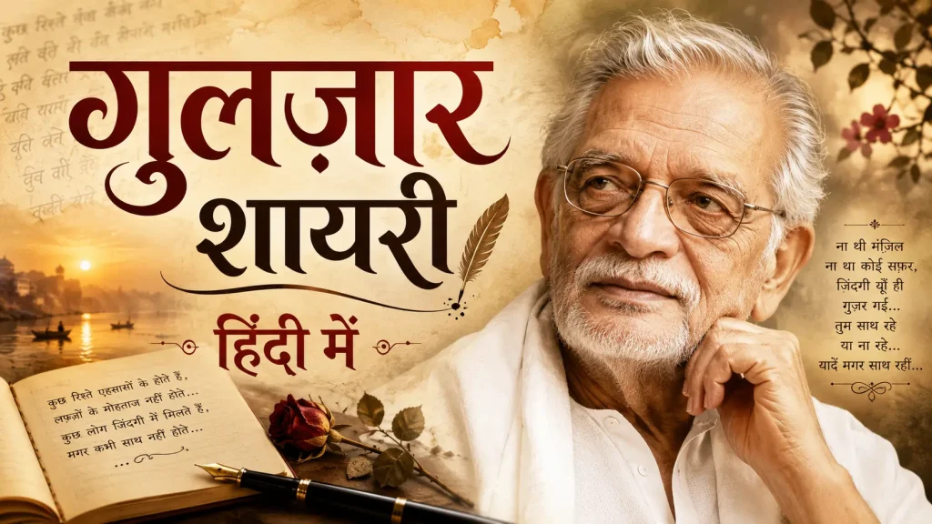 Gulzar Shayari in Hindi
