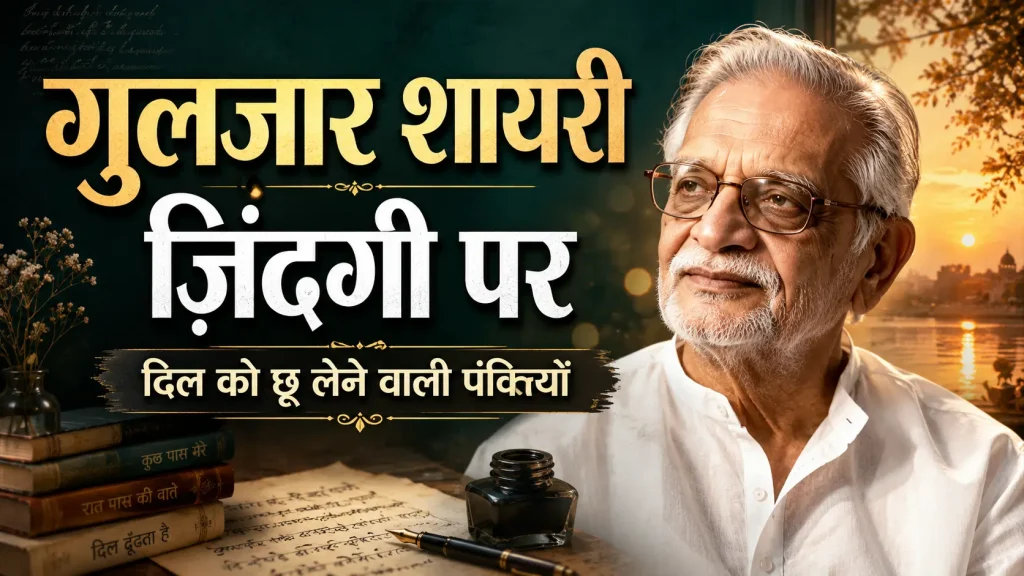 Gulzar Shayari on Life in Hindi