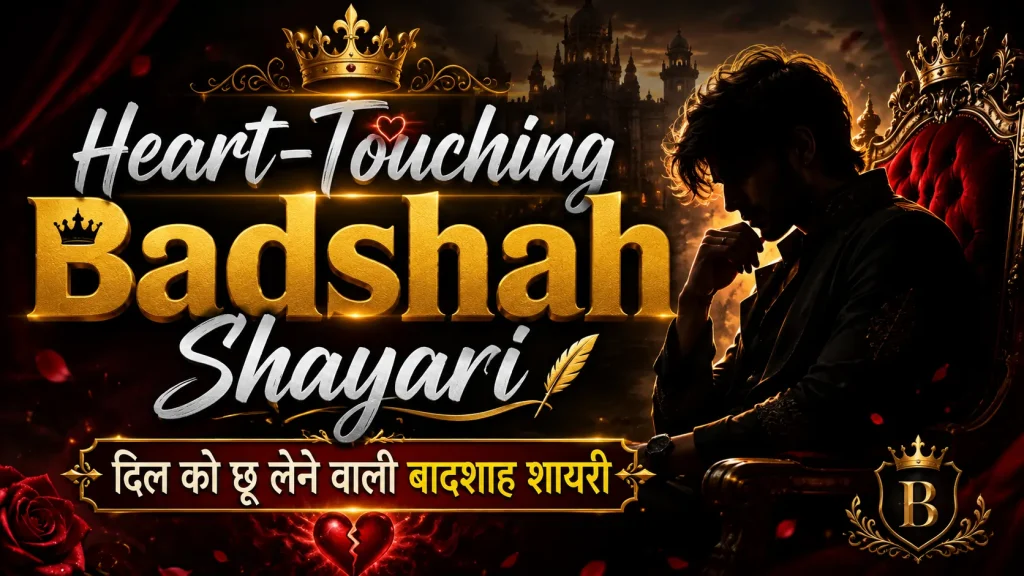 Heart-Touching Badshah Shayari