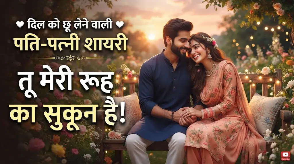 Heart Touching Husband Wife Shayari in Hindi