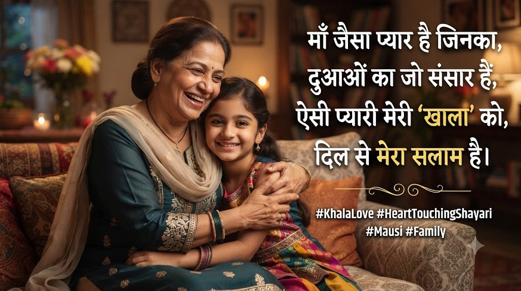 Heart Touching Khala Shayari 