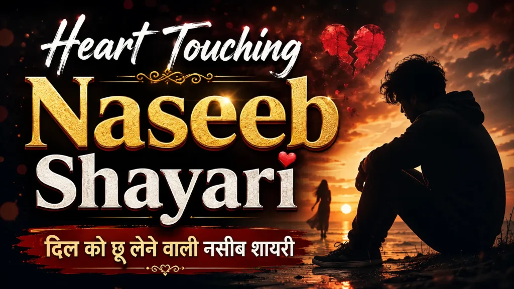 Heart Touching Naseeb Shayari