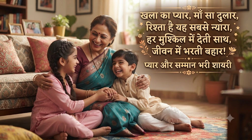 Khala Shayari in Hindi: प्यार और सम्मान भरी खूबसूरत शायरी