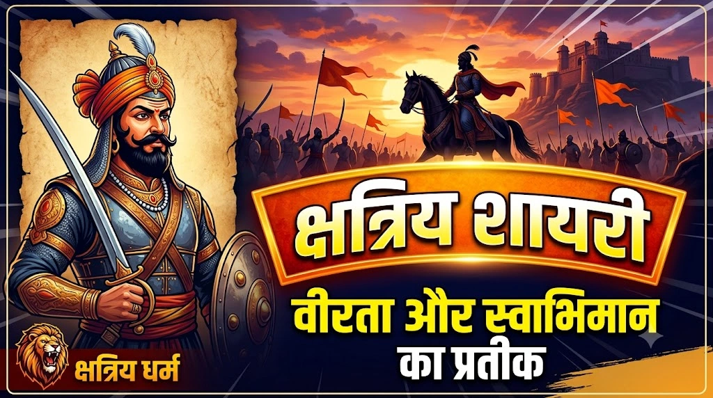 Kshatriya Shayari in Hindi: Best 100+ Status & Quotes for Rajput Pride