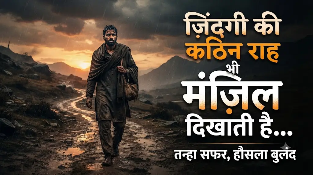 जीवन के संघर्ष पर शायरी