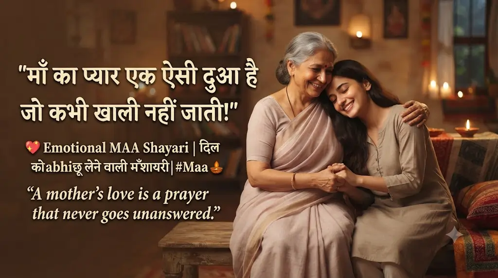 Maa Shayari for Instagram Caption